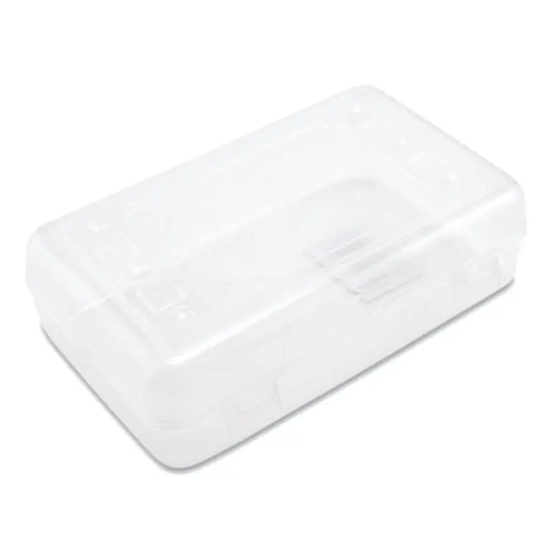 Clear Pencil Box, 8.5" x 5.25" x 2.5", Clear - Pencil Pouches & Boxes | Advantus