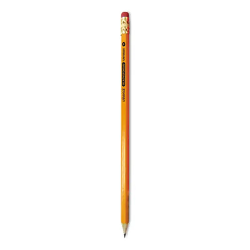 Deluxe Blackstonian Pencil, HB (#2), Black Lead, Yellow Barrel, Dozen - Pencils | Universal