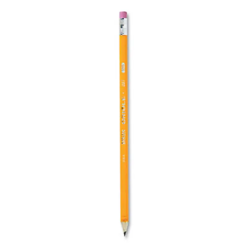 Oriole Presharpened Pencils, HB (#2), Black Lead, Yellow Barrel, Dozen - Pencils | Dixon