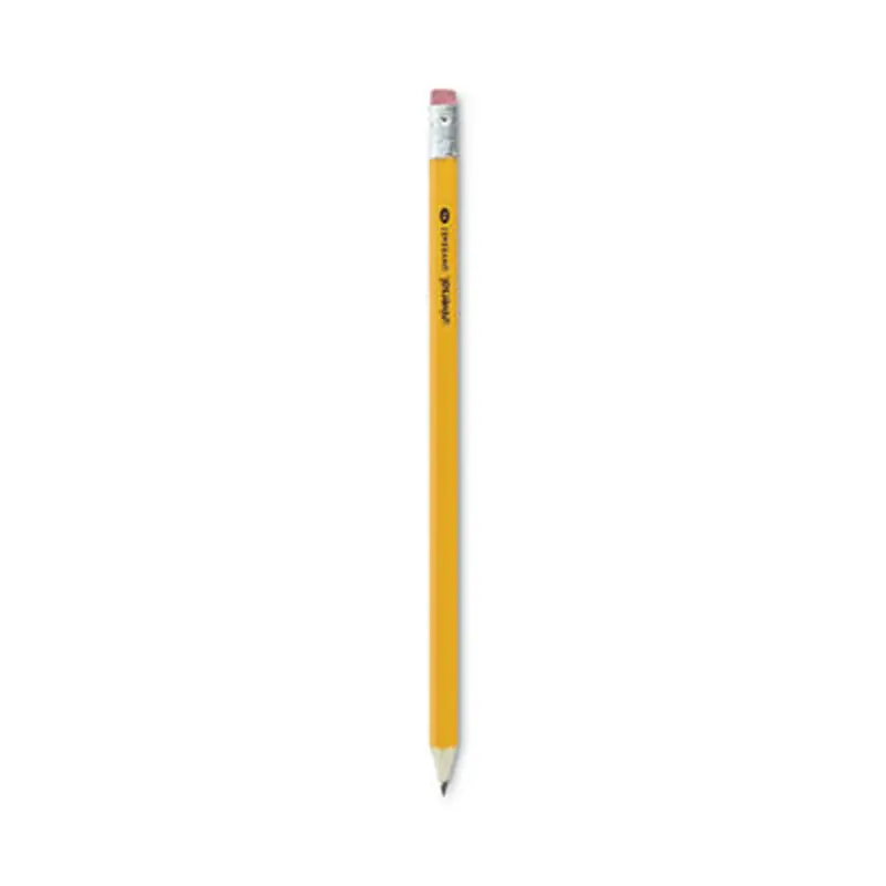 #2 Pre-Sharpened Woodcase Pencil, HB (#2), Black Lead, Yellow Barrel, 24/Pack - Pencils | Universal
