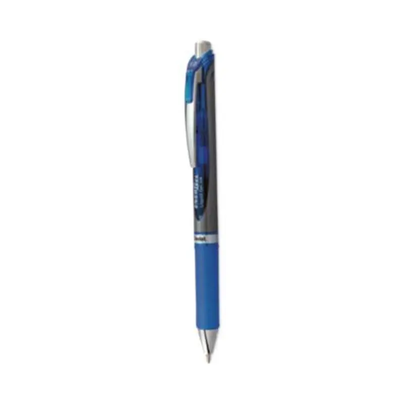 EnerGel RTX Gel Pen, Retractable, Bold 1 mm, Blue Ink, Blue/Gray Barrel - Pens | Pentel