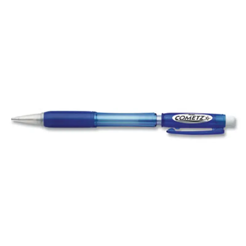 Cometz Mechanical Pencil, 0.9 mm, HB (#2), Black Lead, Blue Barrel, Dozen - Pencils | Pentel