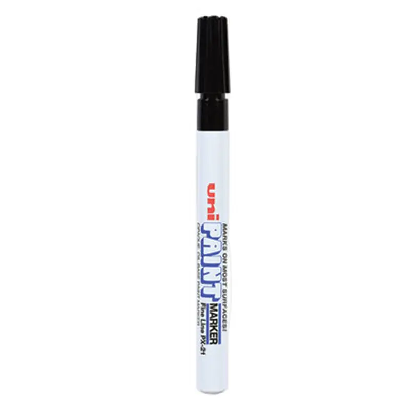 Permanent Marker, Fine Bullet Tip, Black - Markers | uni-Paint