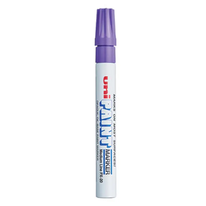 Permanent Marker, Medium Bullet Tip, Violet - Markers | uni-Paint
