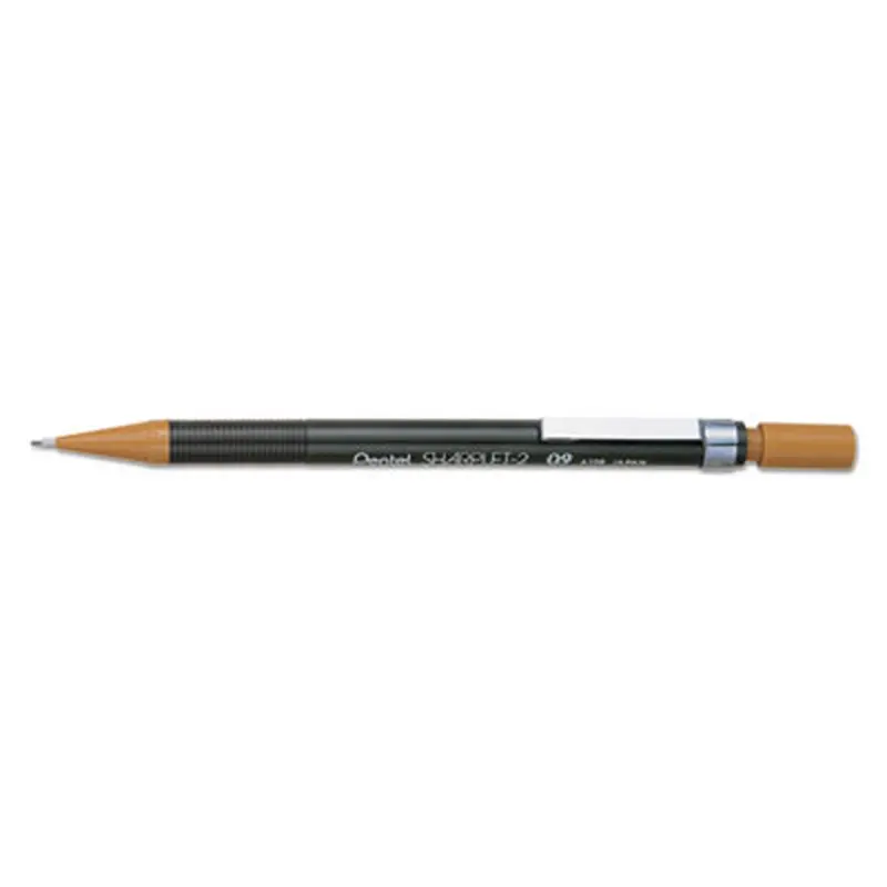 Sharplet-2 Mechanical Pencil, 0.9 mm, HB (#2), Black Lead, Brown Barrel - Pencils | Pentel