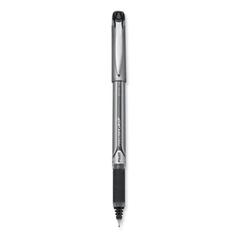 Precise Grip Rollerball Pen, Stick, Extra-Fine 0.5 mm, Black Ink, Black Barrel - Pens | Pilot
