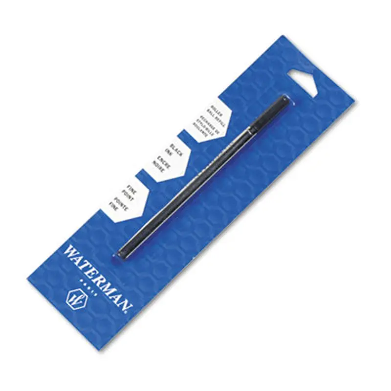Refill for Waterman Roller Ball Pens, Fine Conical Tip, Black Ink - Pen & Marker Refills | Waterman