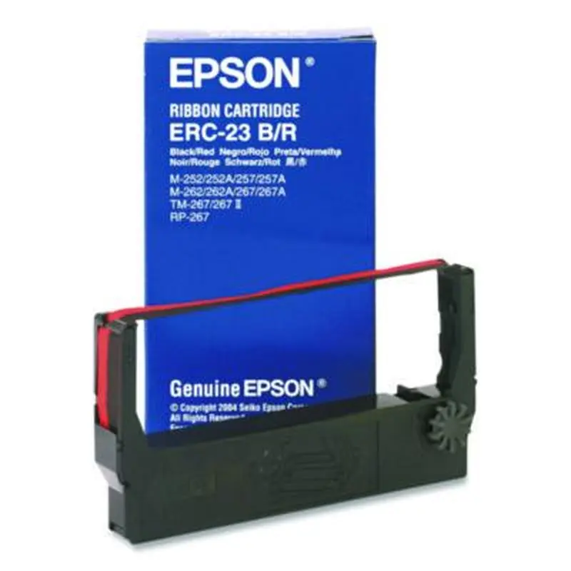 ERC23BR Ribbon, Black/Red - Correction Tapes | Epson