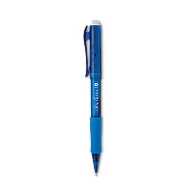 Twist-Erase EXPRESS Mechanical Pencil, 0.7 mm, HB (#2), Black Lead, Blue Barrel, Dozen - Pencils | Pentel