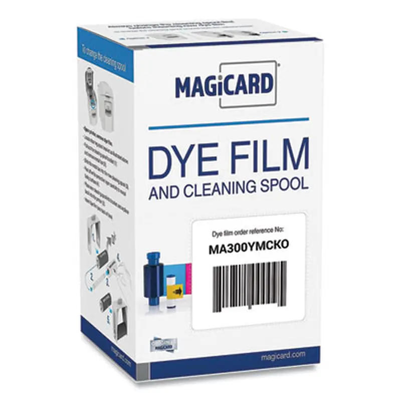 MA300YMCKO Printer Ribbon, Black/Cyan/Magenta/Yellow - Correction Tapes | Magicard