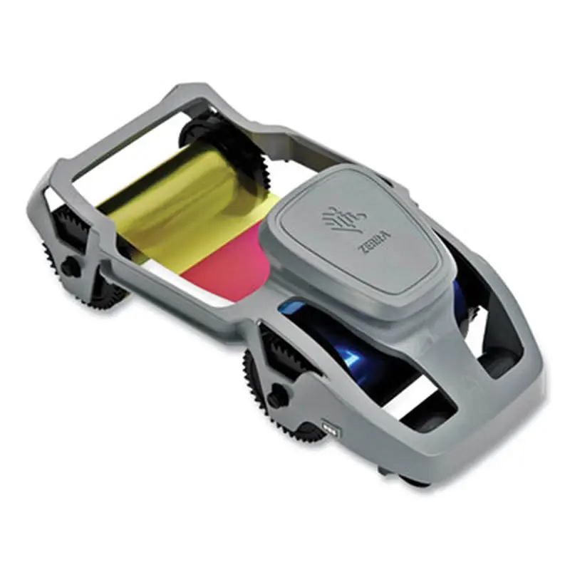 True Colors 2-Sided Wax Ribbon, Black/Cyan/Magenta/Yellow - Correction Tapes | Zebra Technologies