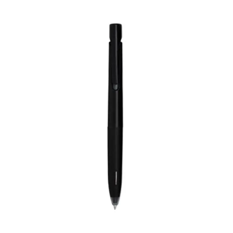 bLen Gel Pen, Retractable, Fine 0.7 mm, Black Ink, Black Barrel, Dozen - Pens | Zebra