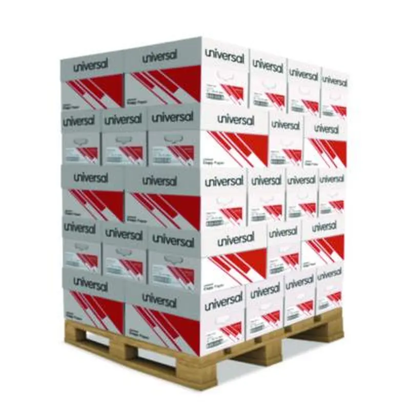 Copy Paper, 92 Bright, 20 lb Bond Weight, 8.5 x 11, White, 500 Sheets/Ream, 10 Reams/Carton, 40 Cartons/Pallet - Copy Paper | Universal