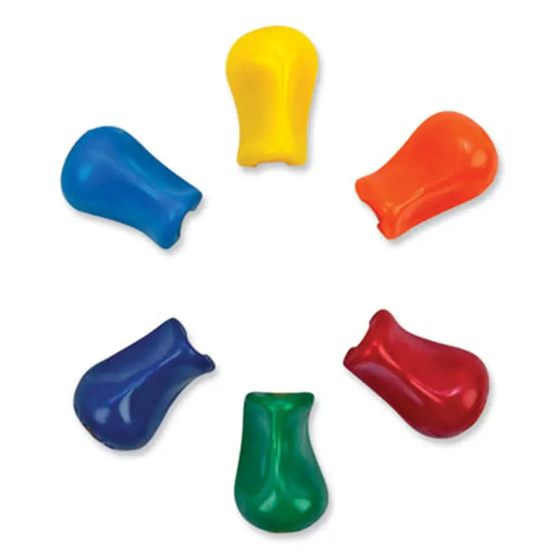 Original Grip, 2.1" Long, Assorted Colors, 6/Pack - Pen & Pencil Grips | TPG Creations
