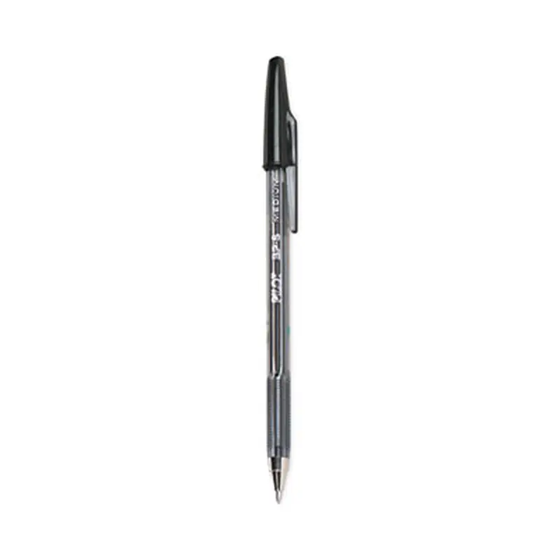 Better Ballpoint Pen, Stick, Medium 1 mm, Black Ink, Smoke Barrel, Dozen - Pens | Pilot