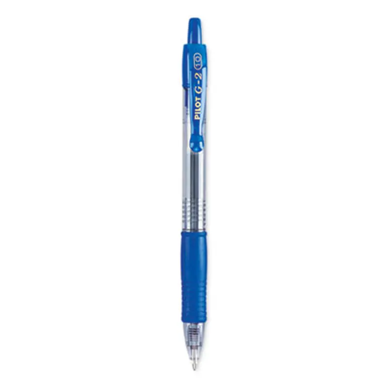 G2 Premium Gel Pen Convenience Pack, Retractable, Bold 1 mm, Blue Ink, Smoke/Blue Barrel, 36/Pack - Pens | Pilot