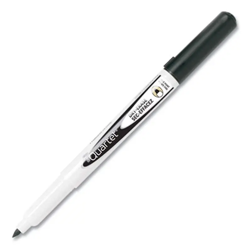 Low-Odor Dry-Erase Marker, Fine Bullet Tip, Assorted Colors, 4/Pack - Board Markers | Quartet