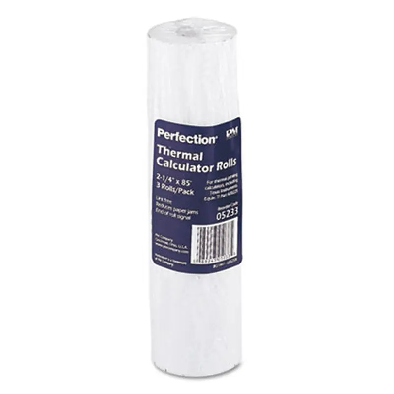 Direct Thermal Printing Thermal Paper Rolls, 2.25" x 85 ft, White, 3/Pack - Roll Paper | Iconex