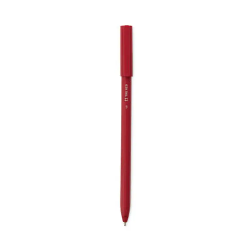 Quick Dry Gel Pen, Stick, Fine 0.5 mm, Black Ink, Black Barrel, 5/Pack - Pens | TRU RED