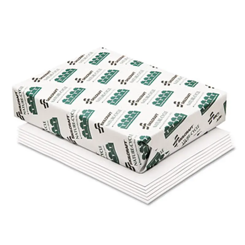 7530015038441, SKILCRAFT CL-Free Copy Paper, 92 Bright, 20 lb Bond Weight, 8.5 x 11, White, 500 Sheets/Ream, 10 Reams/Carton - Copy Paper | AbilityOne