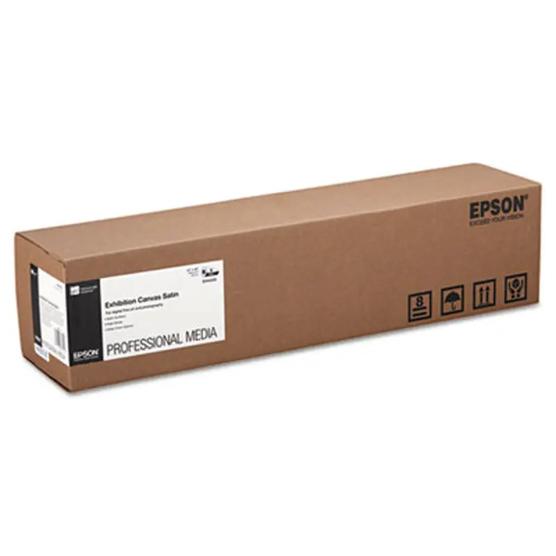 Exhibition Canvas, 23 mil, 24" x 40 ft, Satin White - Photo Print Paper | Epson