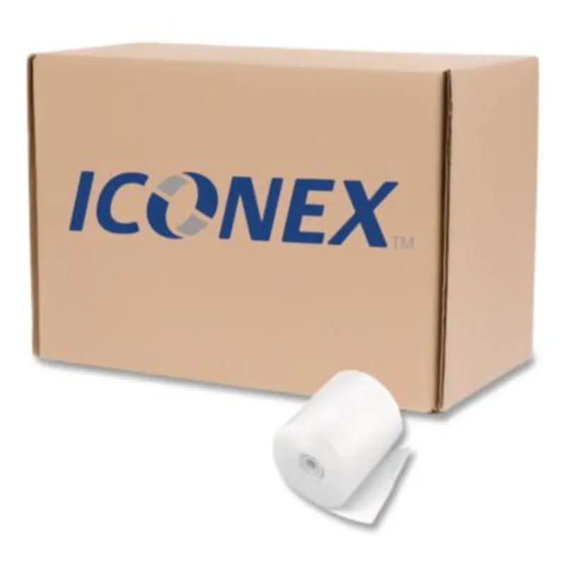 Direct Thermal Printing Thermal Paper Rolls, 3.13" x 119 ft, White, 50/Carton - Roll Paper | Iconex