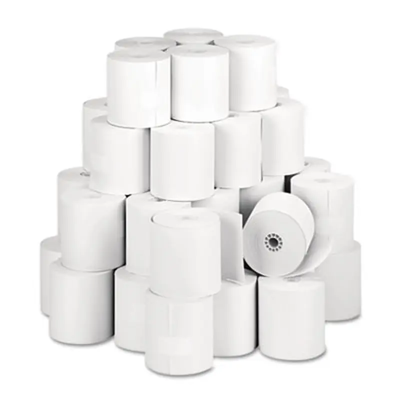 Direct Thermal Printing Thermal Paper Rolls, 3.13" x 273 ft, White, 50/Carton - Roll Paper | Iconex