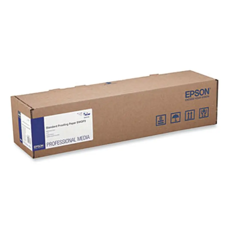 Standard Proofing Paper Roll, 9 mil, 17" x 100 ft, Semi-Matte White - Photo Paper | Epson