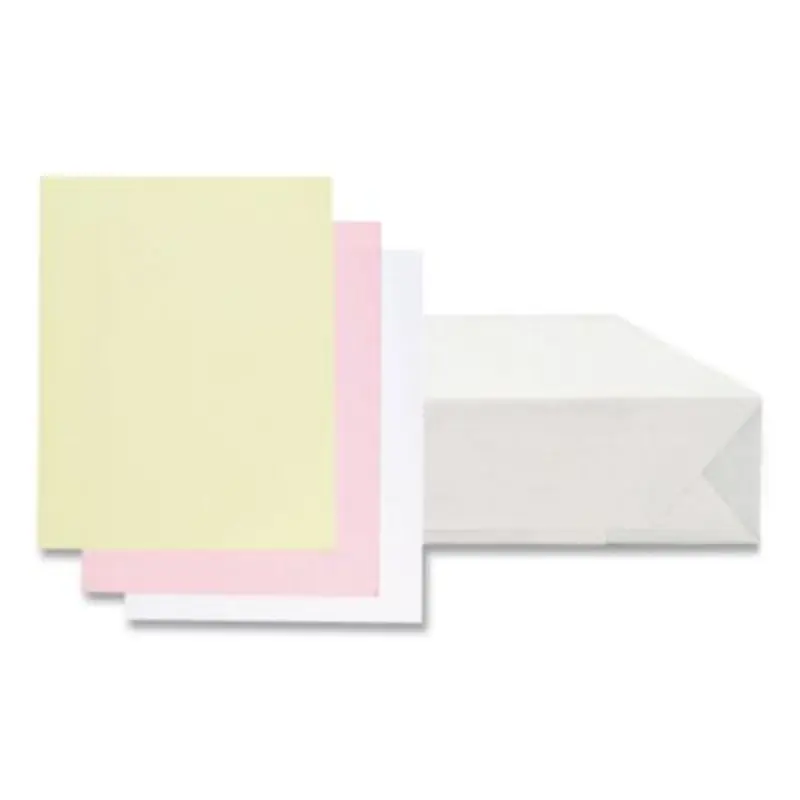Digital Carbonless Paper, 3-Part, 8.5 x 11, White/Canary/Pink, 835/Carton - Computer Printout Paper | Iconex