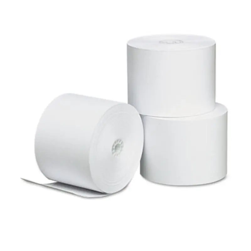 Direct Thermal Printing Paper Rolls, 2.25" x 165 ft, White, 3/Pack - Roll Paper | Universal