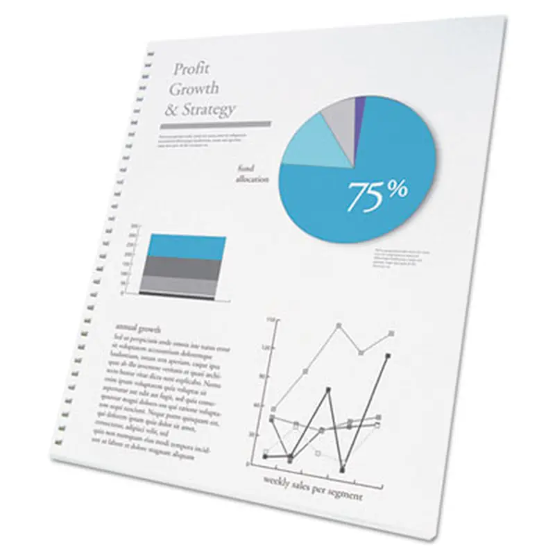 ProClick Presentation Paper, 96 Bright, 32-Hole. 24 lb Bond Weight, 8.5 x 11, White, 250/Pack - Copy Paper | GBC