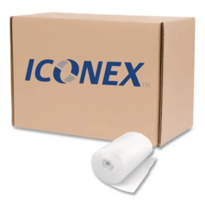 Direct Thermal Printing Thermal Paper Rolls, 2.25" x 165 ft, White, 6/Pack - Roll Paper | Iconex