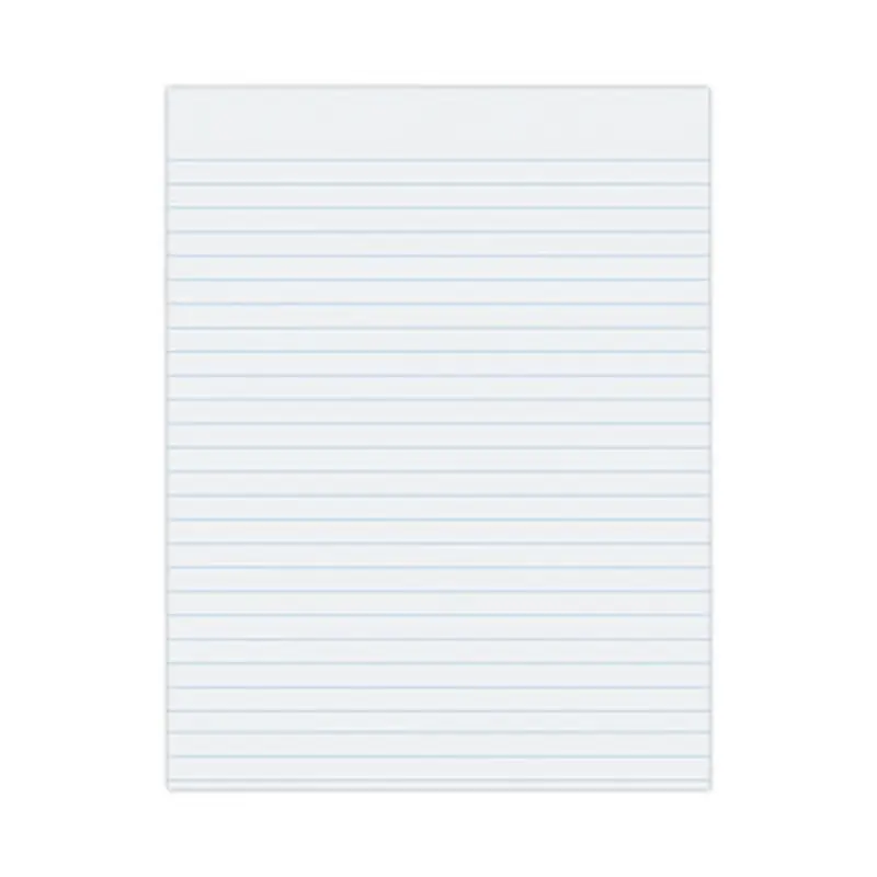 Composition Paper, 8.5 x 11, Wide/Legal Rule, 500/Pack - Filler Paper | Pacon