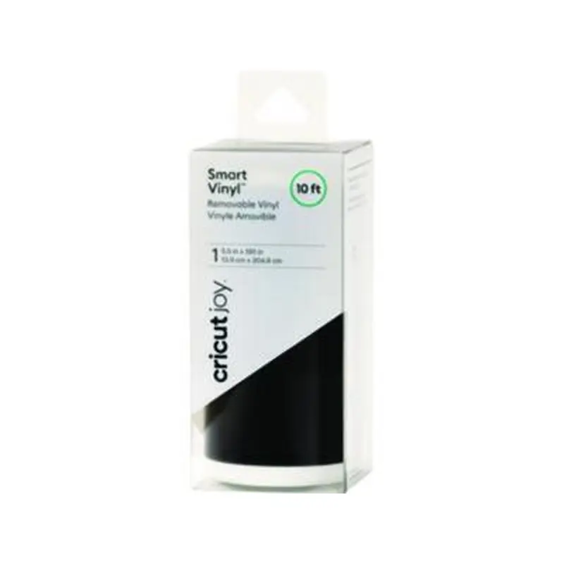 Joy Removable Smart Vinyl for Assorted Surfaces, 5.5 x 120, Black - Wide-Format Print Paper | Cricut