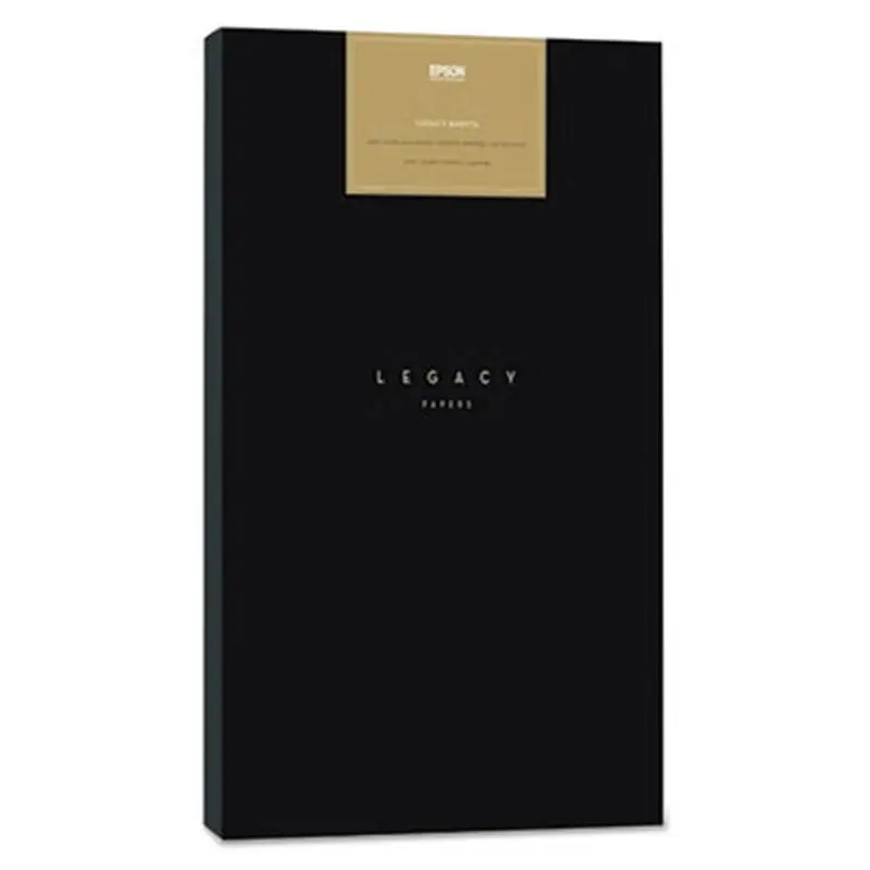 Legacy Etching Professional Media, 20 mil, 17 x 22, Textured Matte White, 25/Pack - Photo Print Paper | Epson