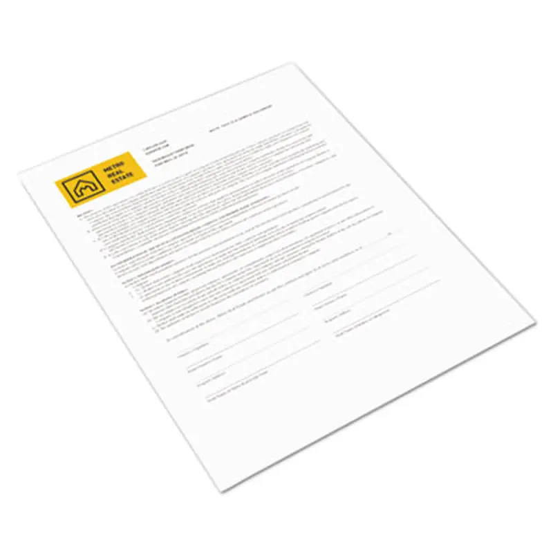 Revolution Digital Carbonless Paper, 1-Part, 8.5 x 11, White, 500/Ream - Computer Printout Paper | xerox