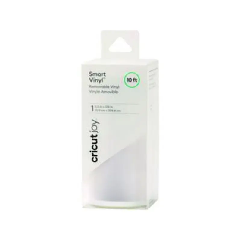 Joy Removable Smart Vinyl for Assorted Surfaces, 5.5 x 120, White - Wide-Format Print Paper | Cricut