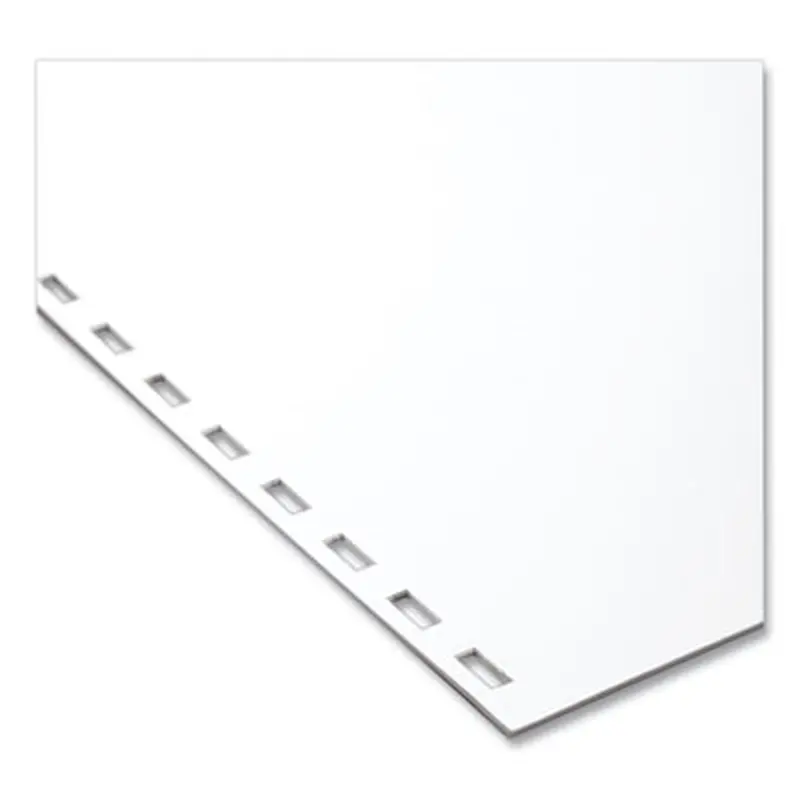 CombBind Pre-Punched Paper, 19-Hole, 92 Bright, 20 lb Bond Weight, 8.5 x 11, Unruled, 500/Ream - Copy Paper | GBC