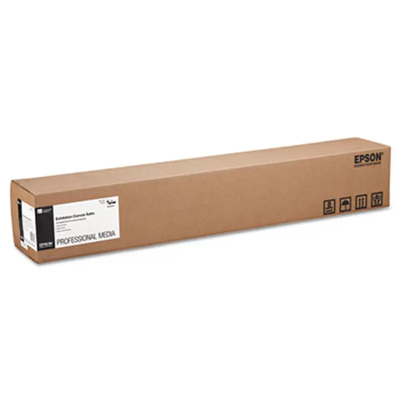 Exhibition Canvas, 23 mil, 36" x 40 ft, Satin White - Photo Print Paper | Epson