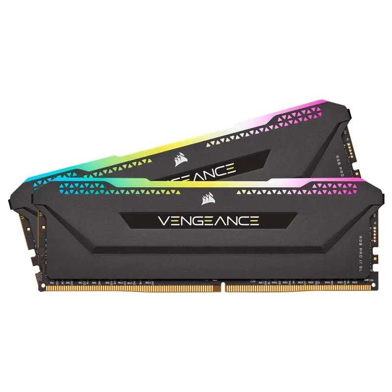 (LS) Corsair Vengeance RGB PRO SL 16GB (2x8GB) DDR4 3600Mhz C18 Black Heatspreader for AMD Desktop Gaming Memory
