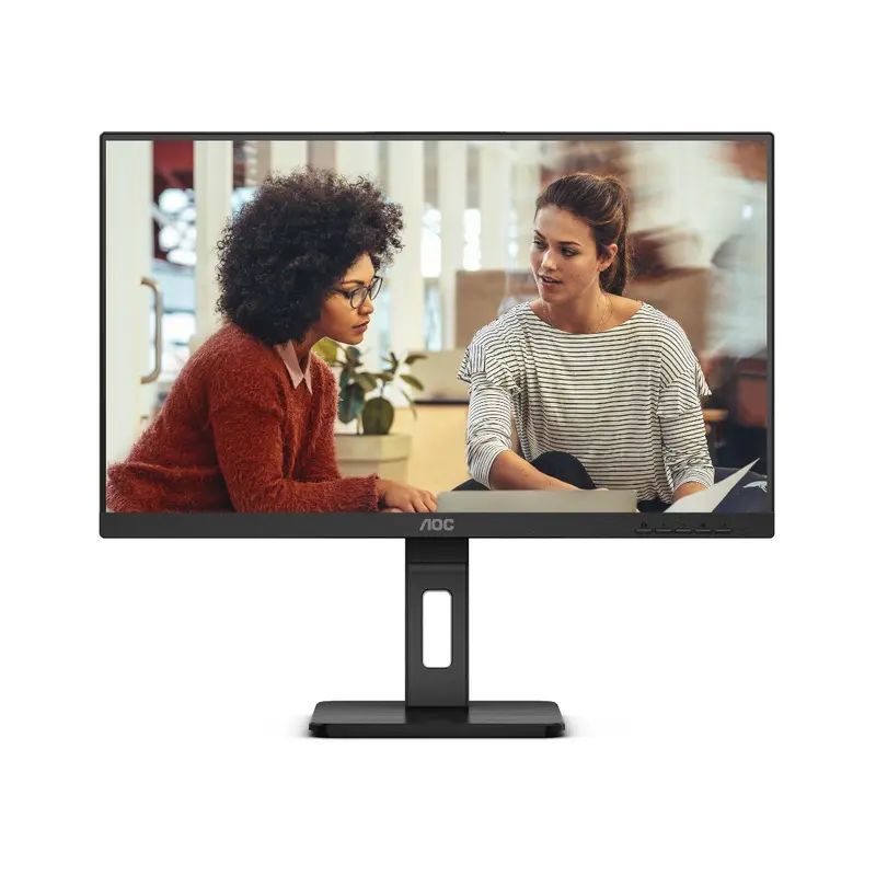 AOC 23.8' IPS 4ms, Full HD 1080, - DP, HDMI, VGA. Tilt, Low Blue Mode, Flicker Free, 2x Speakers. VESA 100, Frameless, Height Adjust Monitor (LS