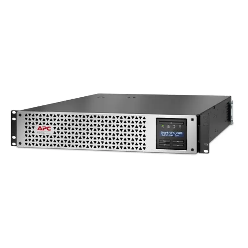 APC Smart-UPS Line Interactive 2200VA, Lithium-ion, Rack, 2U, 230V, 8x IEC C13   1x IEC C19, SmartConnect SmartSlot, AVR, LCD