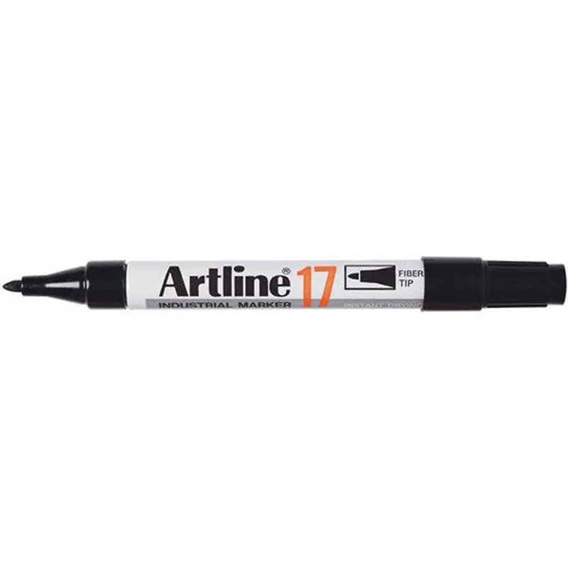 Artline 17 Permanent Industrial Marker Bullet 1.5mm Black BOX12
