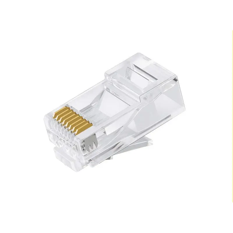 Astrotek CAT6 UTP -RJ45 Connector 8P8C Network Plug 3 Prong Blade 3U'  Gold plating (50pcs/bag)