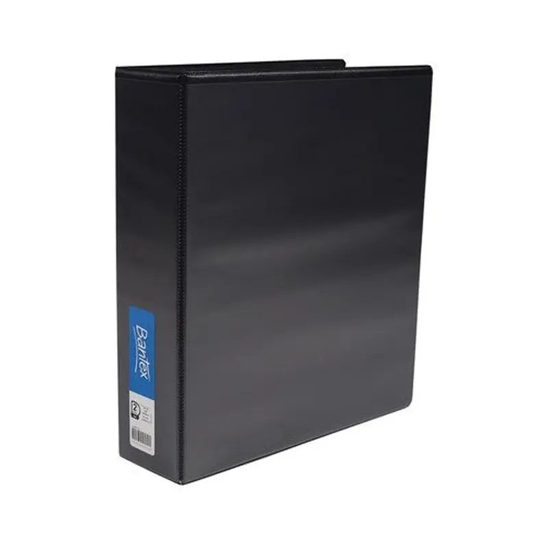 Bantex Insert Binder A4 2D 50mm Black