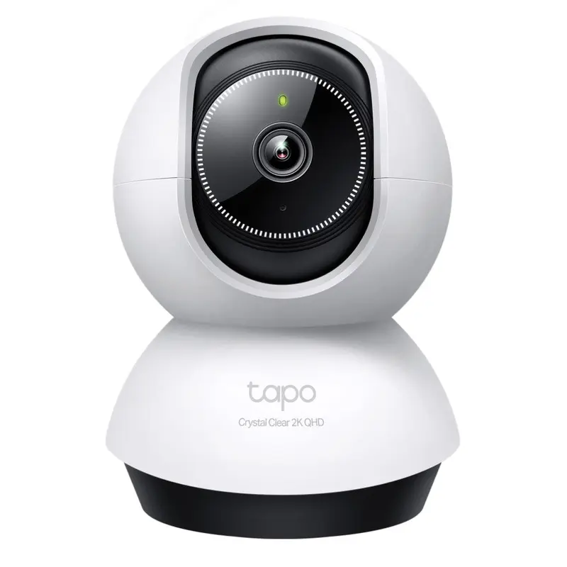 TP-Link TC72 Pan/Tilt AI Home Security Wi-Fi Camera, 2K 4MP QHD, Two-Way Audio, Sound and Light Alarm, Smart AI Detection