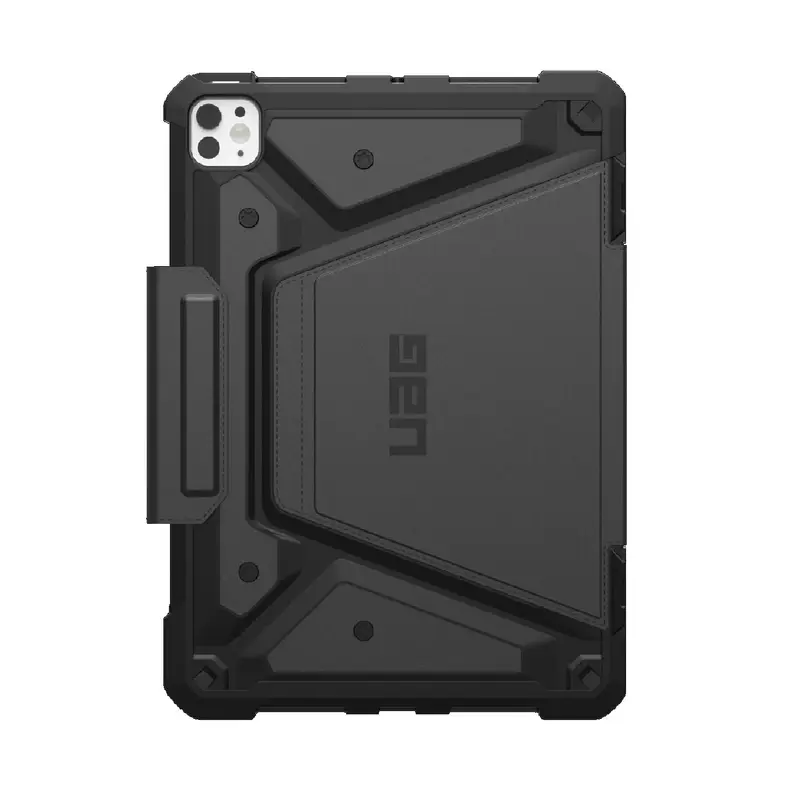 UAG Metropolis SE Apple iPad Pro M4 (11') (5th Gen) Folio Rugged Case - Black (124475114040), DROP  Military Standard, 10 Years Warranty