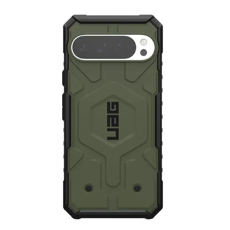 UAG Pathfinder Google Pixel 9 Pro XL (6.8') Rugged Case - Olive Drab (614452117272), 18 ft. Drop Protection (5.4M), Tactile Grip, 10 Years Warranty