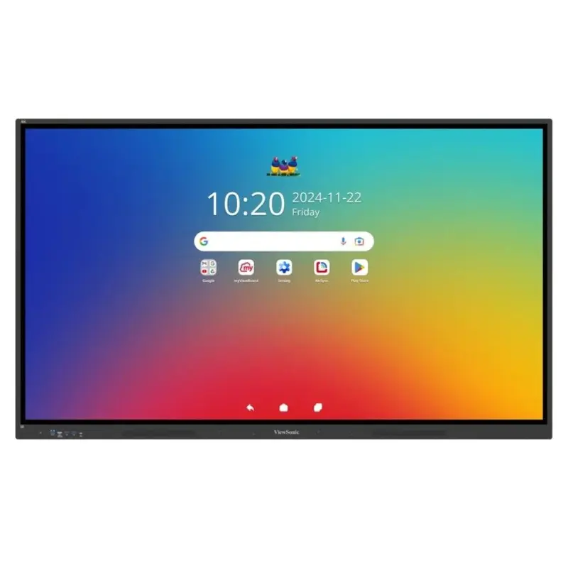 ViewSonic IFP6534 34 Android 14, EDLA, 65', Touch Point Windows: 40, Android: 20, EDLA: 20 Android 14 (EDLA) *Ready end of March SKU under updated*
