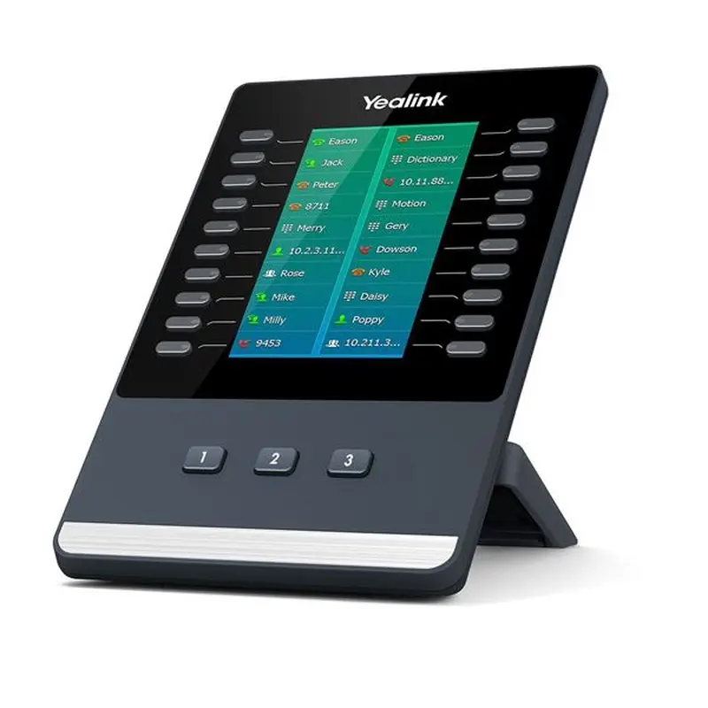 Yealink EXP50 Colour-screen Expansion Module for Yealink T5 Series IP phones, Yealink T53/T53W/T54W/T57W/T58A, T56A/ T58A/MP56/MP58/MP58-WH